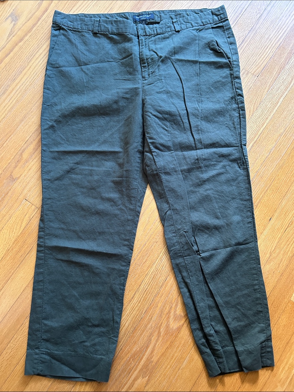 Banana Republic Olive Green Women's Chinos